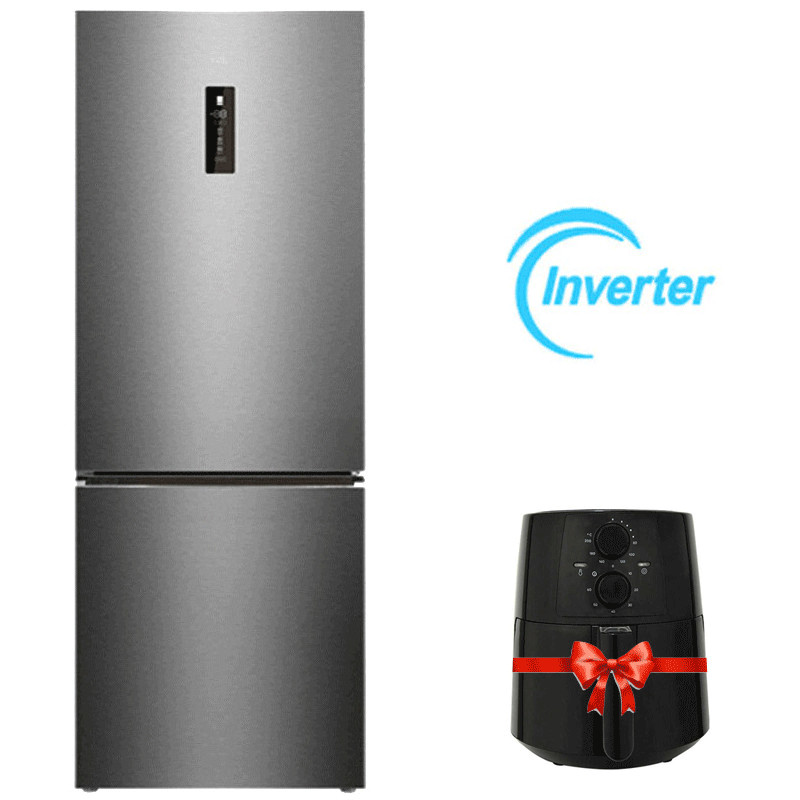 Réfrigérateur Combinée Tcl P315BFN 315 Litres NoFrost - Inox