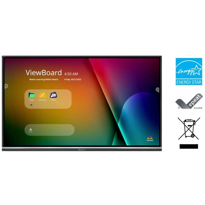 Ecran Interactif ViewSonic IFP7550-5 75" Tactile 4K en Tunisie