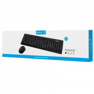 Pack Clavier et Souris Sans Fil Sandberg Noir En Tunisie
