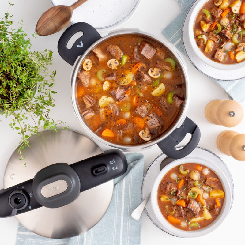 Cocotte Tefal Secure 5 Compact 8 Litres Inox En Tunisie