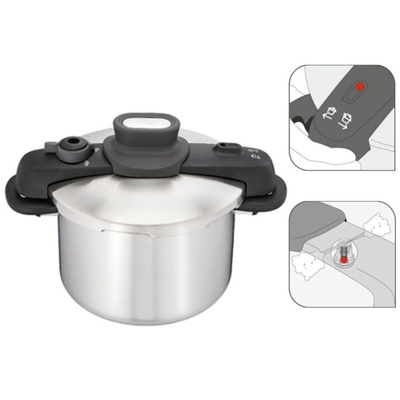 Cocotte Tefal Secure 5 Compact 8 Litres Inox En Tunisie