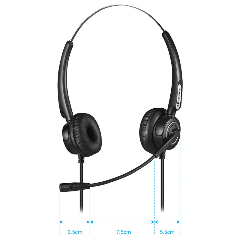 Micro Casque Sandberg 126-30 USB Noir en Tunisie