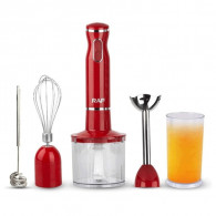 Mixeur Plongeant Raf 5En1 R-340 2000W Rouge en Tunisie