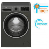 Machine à Laver Frontale Beko B3WFU4822MG 8Kg Inverter Gris Foncée