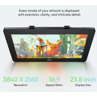 Tablette Graphique XP-Pen Artist 24 Pro 23.8'' Noir En Tunisie