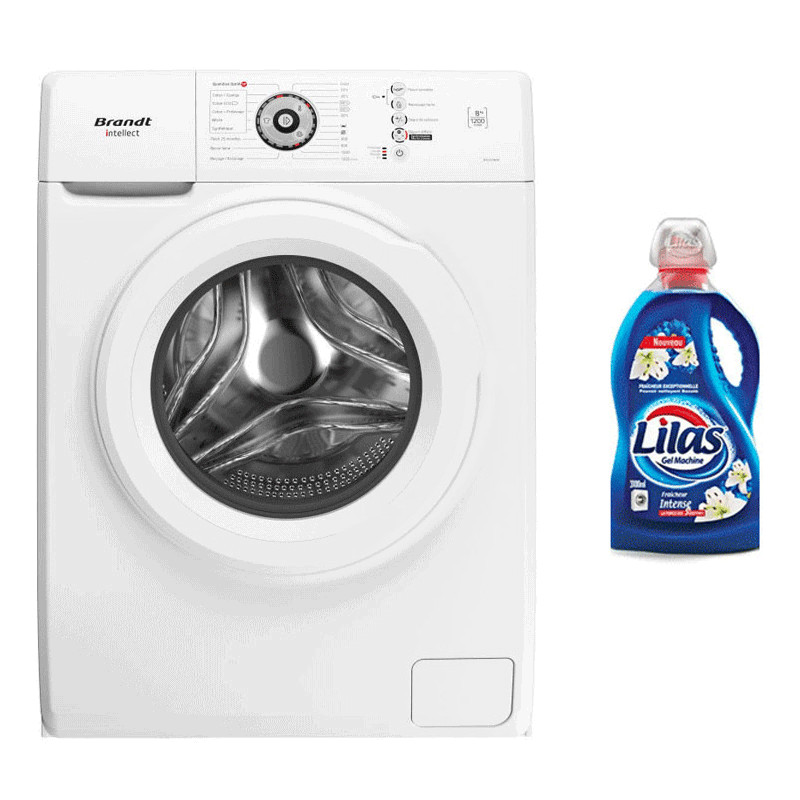 Machine à Laver Frontale Brandt 6KG Blanc (BAL62WW)