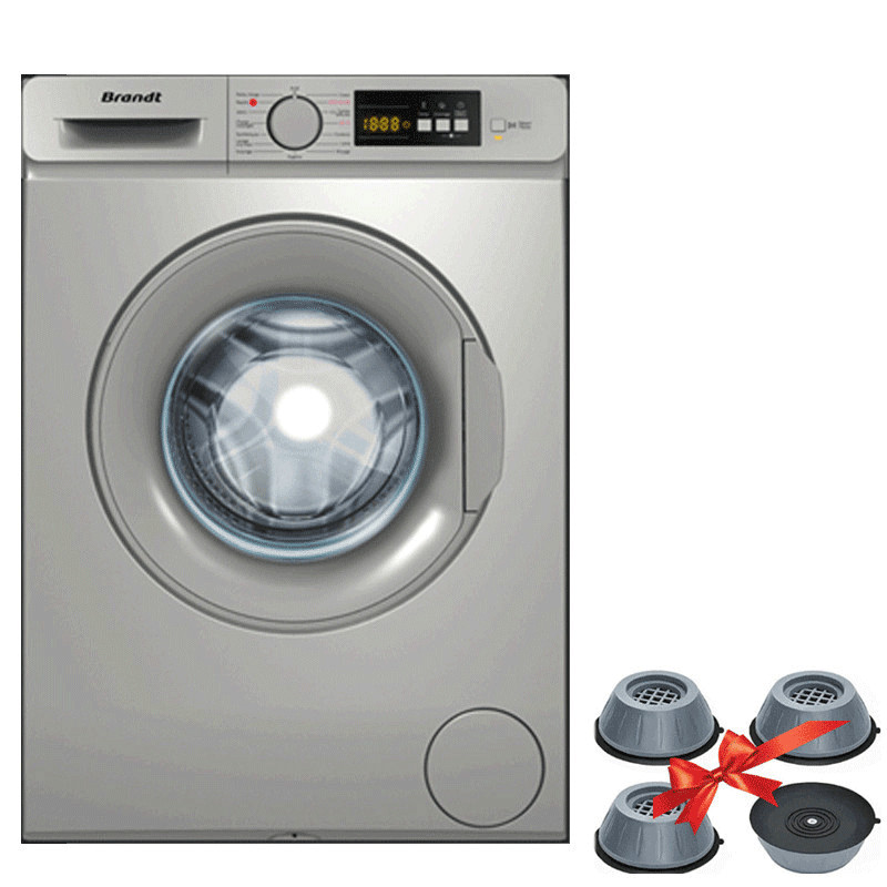 Lave Linge Frontale Brandt BLF 6Kg - Silver
