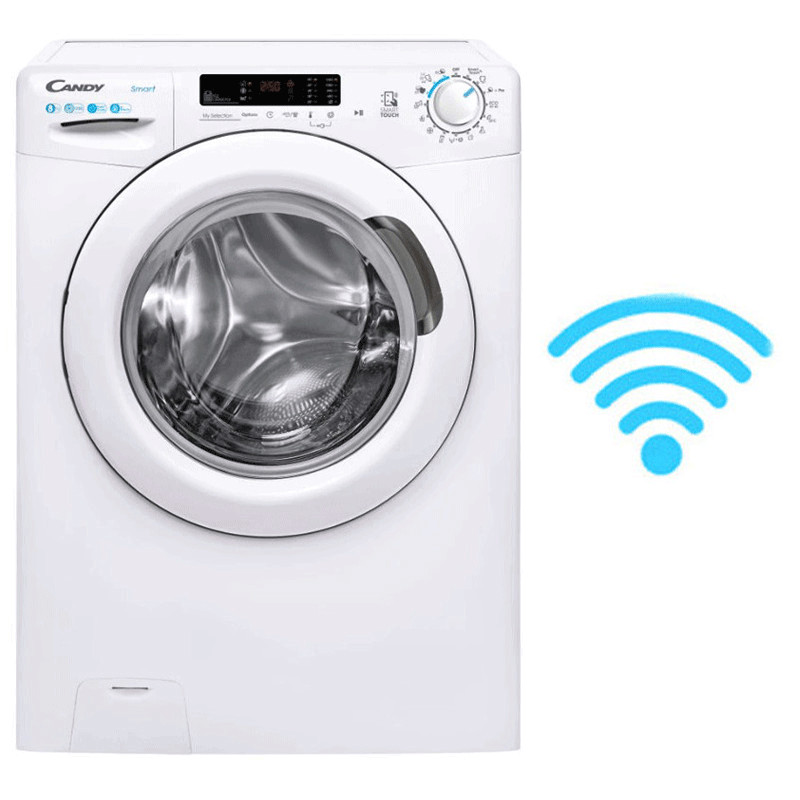 Machine à Laver Candy CS1282DW4-S Smart 8Kg Blanc