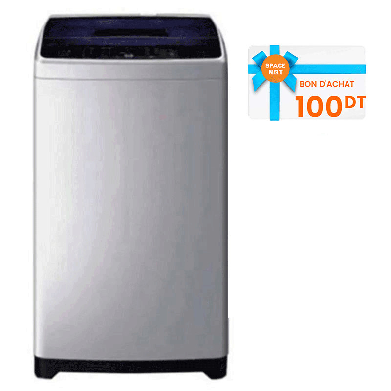 Lave Linge Top Hoover 12 Kg Silver CATL67128SN en Tunisie
