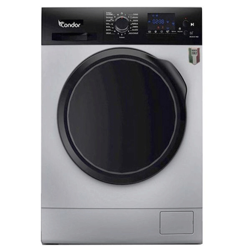 MACHINE À LAVER FRONTALE CONDOR 9 KG SILVER (CON-F912DS)