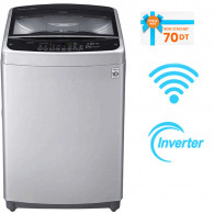 Lave Linge Top LG 13 KG Smart Inverter Silver (T1388NEHGE)