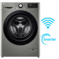 Lave Linge Frontale LG Vivace F4R3TYG6P 8Kg - Silver