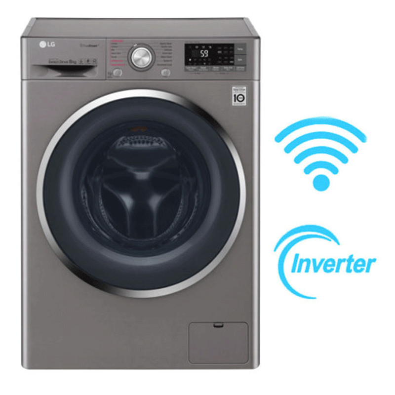 Lave Linge Frontale LG 9 Kg Silver (F4R5VYG2T )