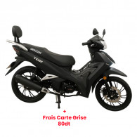 Moto Uniscoot Tiger 125CC Noir Mat en Tunisie