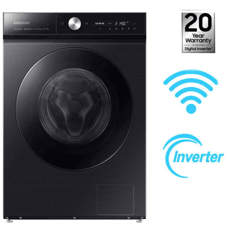 Machine À Laver Samsung WW11B1944GB Frontale Al Wash Digital Inverter 11Kg - Noir
