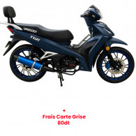Moto Uniscoot Tiger 125CC Bleu en Tunisie