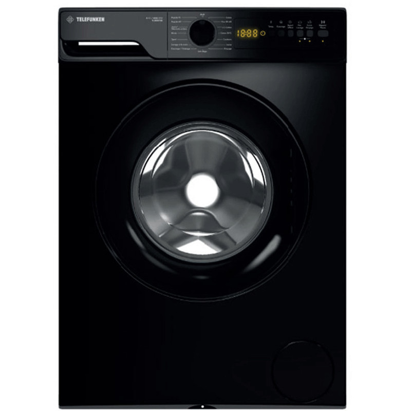Machine à Laver Telefunken MACH-8KG1200TN 8Kg Noir