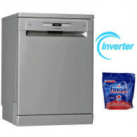 Lave vaisselle Inverter Ariston LFO3P31WLX 15 Couverts Inox en Tunisie