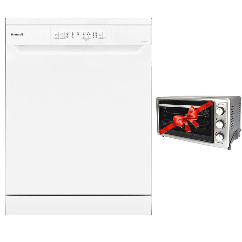 Lave vaisselle Brandt 13 Couverts Avec Afficheur Blanc Lave vaisselle Brandt 13 Couverts Avec Afficheur Blanc