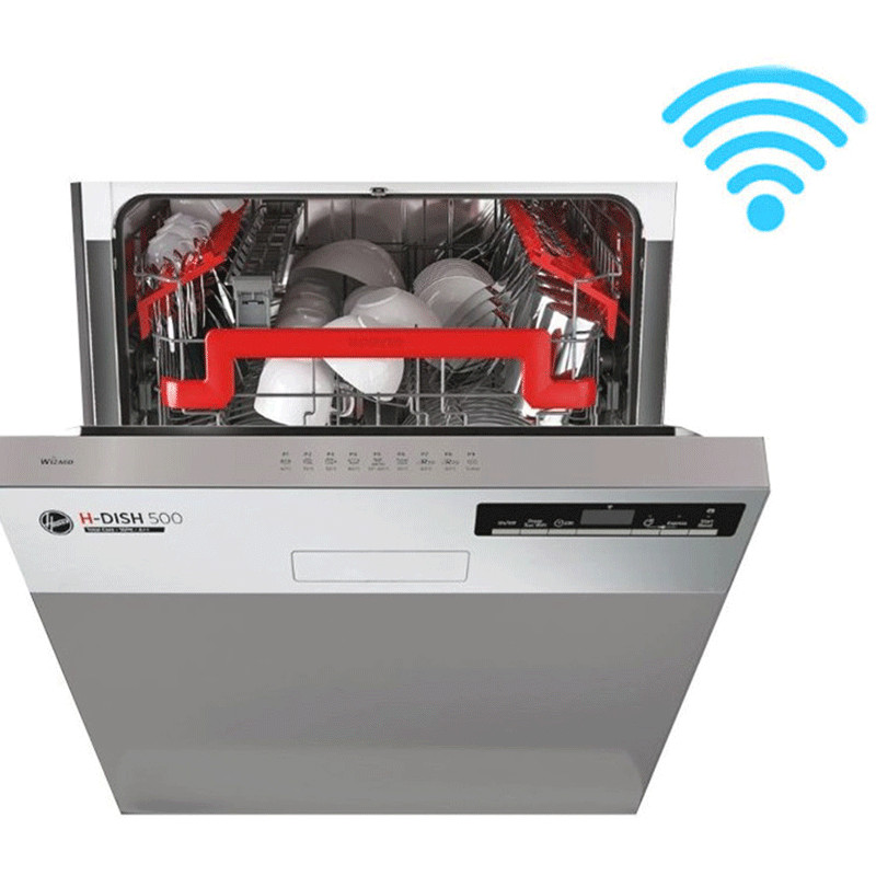 Lave Vaisselle Semi Encastrable Hoover 16 Couverts Inox (HDSN2D62) Lave Vaisselle Semi Encastrable Hoover 16 Couverts Inox (HDSN2D62)