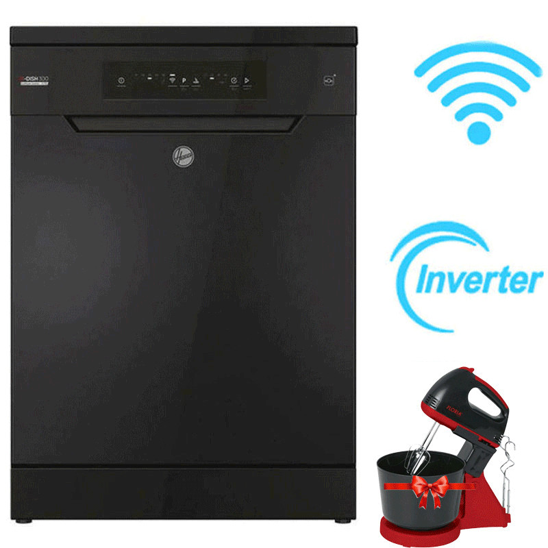 Lave Vaisselle Hoover HF6C4F0B 16 Couverts Inverter Noir en Tunisie Lave Vaisselle Hoover HF6C4F0B 16 Couverts Inverter Noir en Tunisie