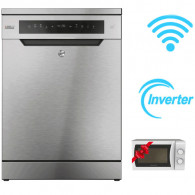 Lave Vaisselle Hoover HF6C7F0X-17 16 Couverts Inverter Inox en Tunisie
