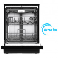Lave Vaisselle Hyundai HYN-FSDW15P8BIX Inverter 15 Couverts Noir en Tunisie