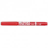 Stylo à Pointe Fine Hi-Text 1mm Rouge En Tunisie