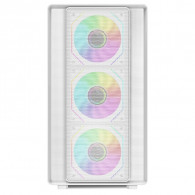 Boitier Gaming Power Train N1 M-ATX RGB Blanc