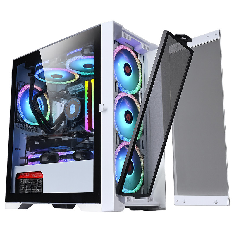 Boitier WJCOOLMAN M2-DT/WH M-ATX Blanc en Tunisie