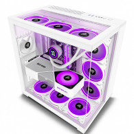 Boitier Gaming SP-H01 ATX RGB Blanc