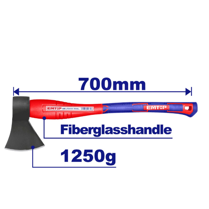Hache Emtop EEHAMAX1250 700mm Bleu en Tunisie
