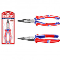 Pince a Long Nez Emtop EPLRL0611 6"/160mm Rouge en Tunisie