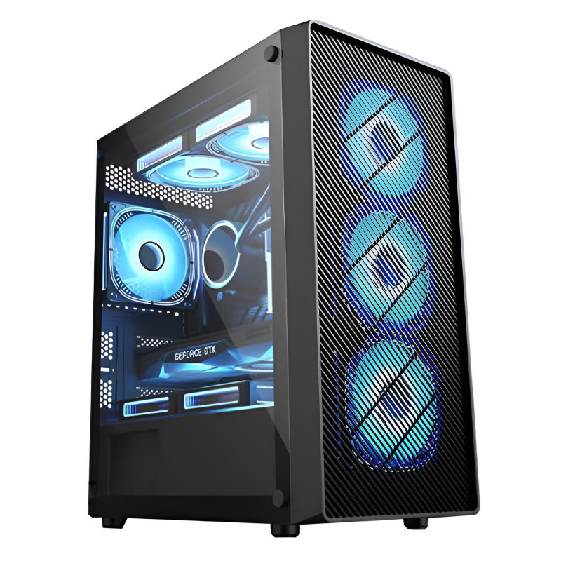 Boitier Gaming Century Star U3 RGB Noir en Tunisie