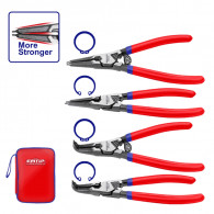 Jeux De 4 Pince Circlips Emtop EPLSC7411 7"/ 180mm Rouge en Tunisie