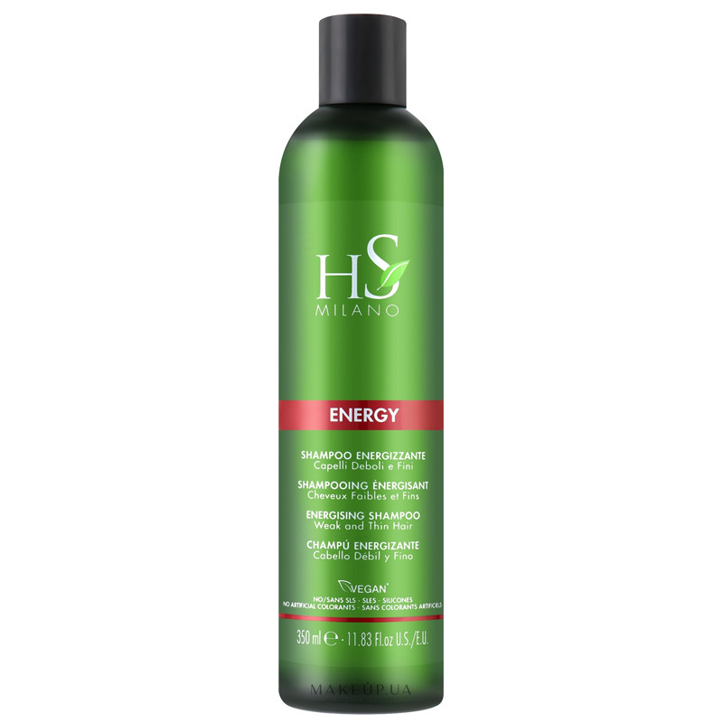 HS Milano Energy Shampooing Énergisant 350ML en Tunisie HS Milano Energy Shampooing Énergisant 350ML en Tunisie