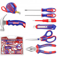 Kit Outils À Main Emtop EHTS01081 8 Pièces Bleu en Tunisie