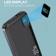Power Bank WUW Y139 10000 mAh Noir en Tunisie Power Bank WUW Y139 10000 mAh Noir en Tunisie