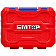 Ensemble d'outils de 96 pièces Emtop Rouge & Bleu en tunisie Ensemble d'outils de 96 pièces Emtop Rouge & Bleu en tunisie