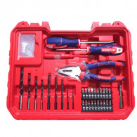 Ensemble d'outils de 96 pièces Emtop Rouge & Bleu en tunisie Ensemble d'outils de 96 pièces Emtop Rouge & Bleu en tunisie