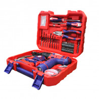 Ensemble d'outils de 96 pièces Emtop Rouge & Bleu en tunisie