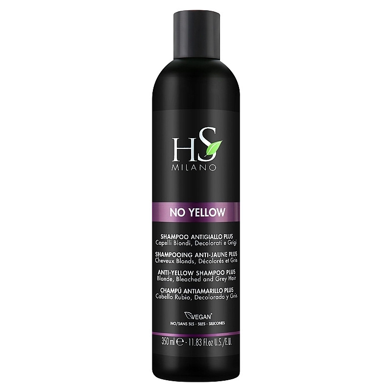 HS Milano No Yellow Shampooing 350ml En Tunisie HS Milano No Yellow Shampooing 350ml En Tunisie