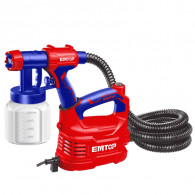 Compresseur De Peinture Emtop ESGN50001 550W Rouge en Tunisie