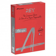 Papier Couleur REY Adagio A4 80g 500 Feuilles Rouge Intense en Tunisie