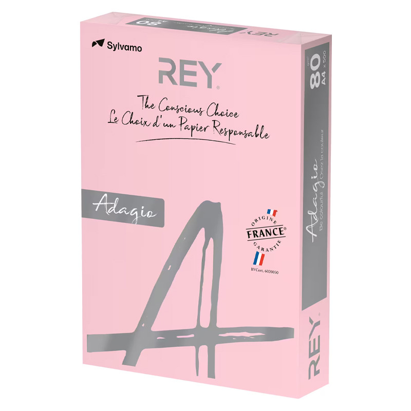 Papier Couleur REY Adagio A4 80g 500 Feuilles Candy Pastel en Tunisie