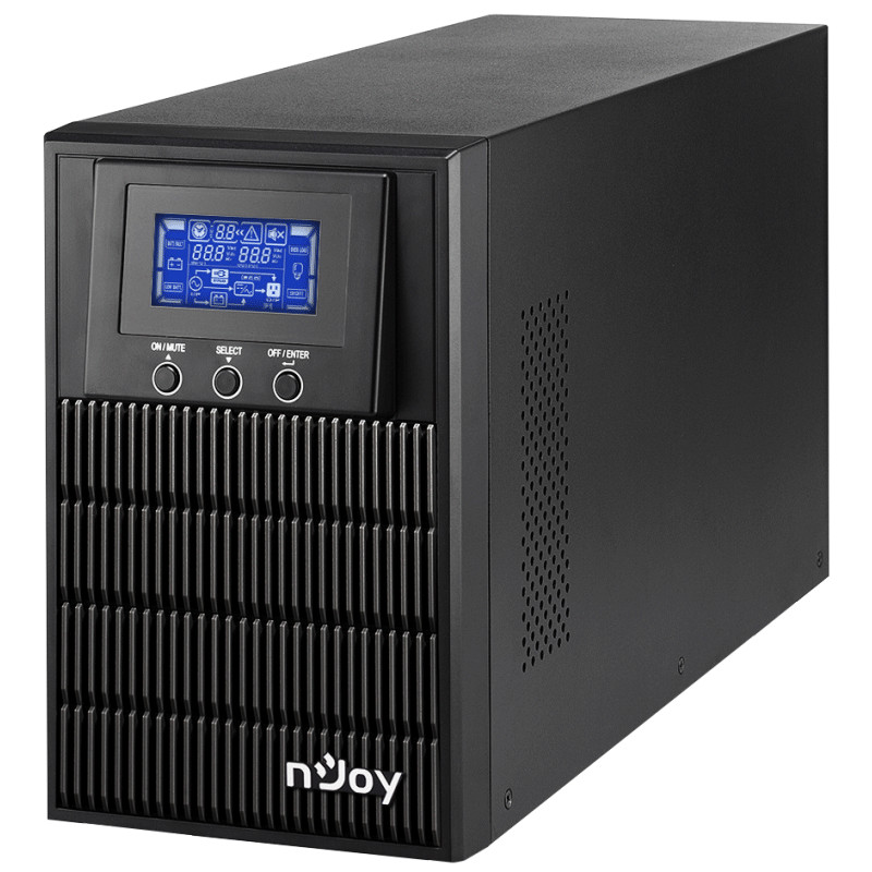 Onduleur On-Line Njoy Aten PRO 1000VA Noir en Tunisie Onduleur On-Line Njoy Aten PRO 1000VA Noir en Tunisie