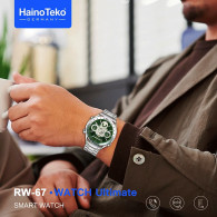 Montre Connectée Haino Teko RW-67 Silver + 2 Ceinture en Tunisie