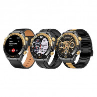 Montre Connectée Haino Teko RW-68 Noir + 2 Ceintures