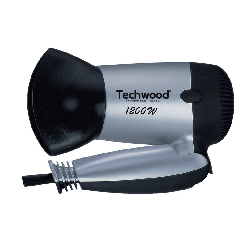 Sèche Cheveux de Voyage Gris Techwood