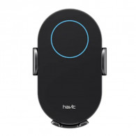 Support Voiture & Chargeur Sans Fil Havit W3018 15W Noir En Tunisie